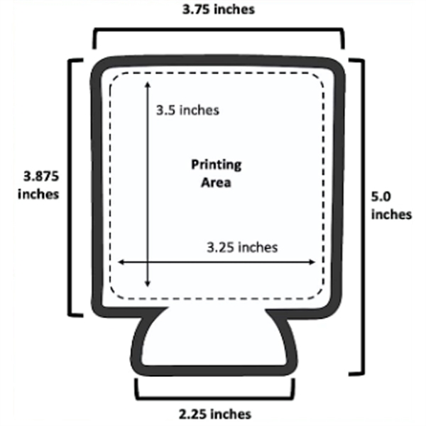 330ML Collapsible Insulated Can Holder Cooler - 330ML Collapsible Insulated Can Holder Cooler - Image 1 of 3