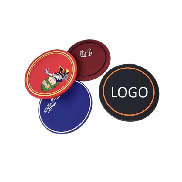 Round PVC Coaster - Round PVC Coaster - Image 1 of 1