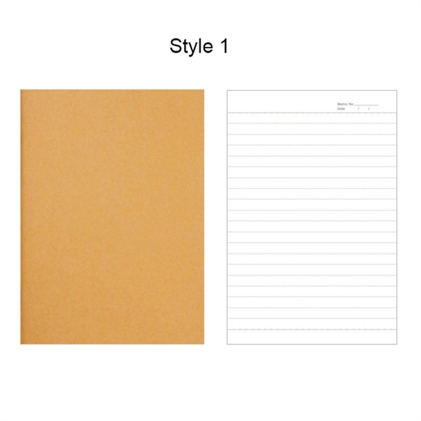 A5 Retro Kraft Paper Thin Notebook - A5 Retro Kraft Paper Thin Notebook - Image 1 of 3