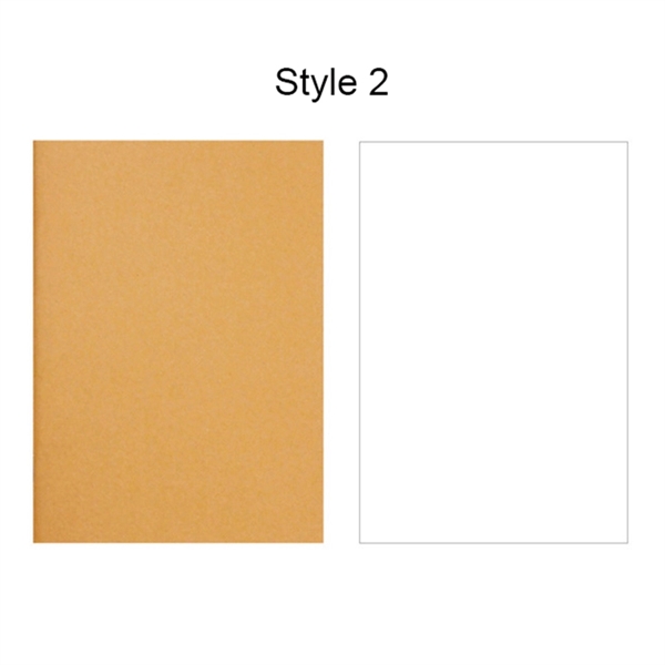 A5 Retro Kraft Paper Thin Notebook - A5 Retro Kraft Paper Thin Notebook - Image 2 of 3