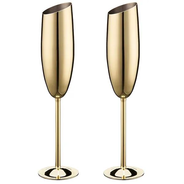 Elegant Anniversary Gift Champagne Flute - Elegant Anniversary Gift Champagne Flute - Image 6 of 6