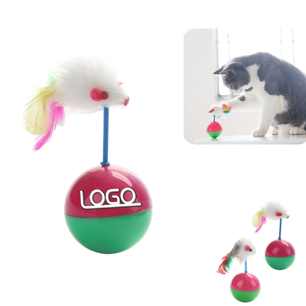 The Mouse Tumbler Teases The Cat Ball - The Mouse Tumbler Teases The Cat Ball - Image 0 of 2