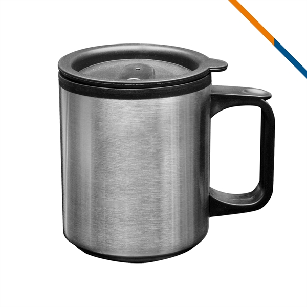 Multa Stainless Steel Travel Mug - 12 OZ. - Multa Stainless Steel Travel Mug - 12 OZ. - Image 3 of 3
