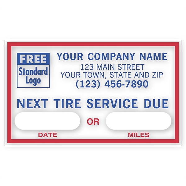 Labels, Removable Adhesive Cling Windshield - Labels, Removable Adhesive Cling Windshield - Image 2 of 6
