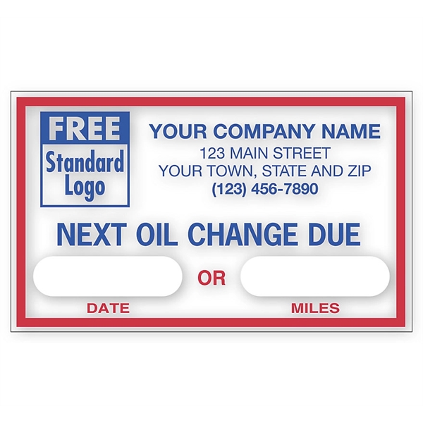 Labels, Removable Adhesive Cling Windshield - Labels, Removable Adhesive Cling Windshield - Image 4 of 6