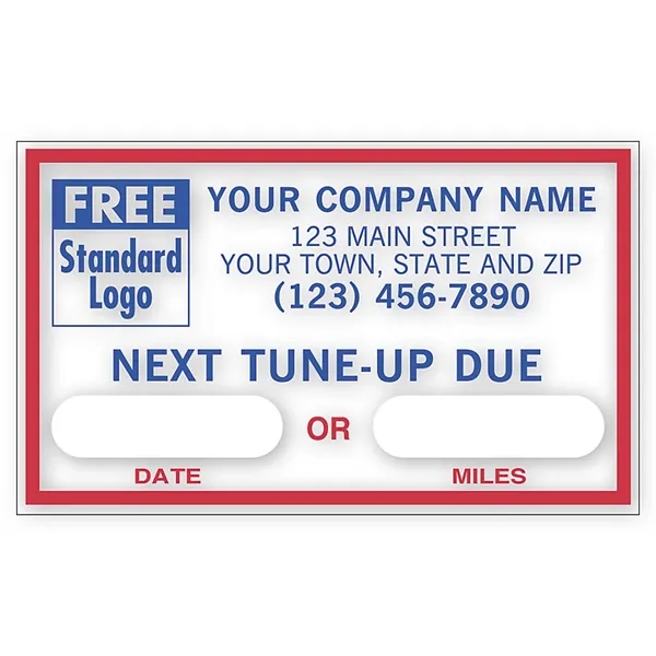 Labels, Removable Adhesive Cling Windshield - Labels, Removable Adhesive Cling Windshield - Image 5 of 6