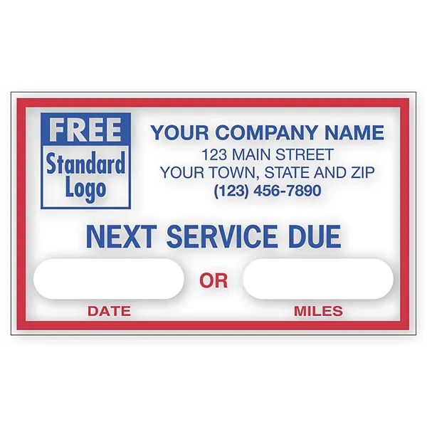 Labels, Removable Adhesive Cling Windshield - Labels, Removable Adhesive Cling Windshield - Image 3 of 6