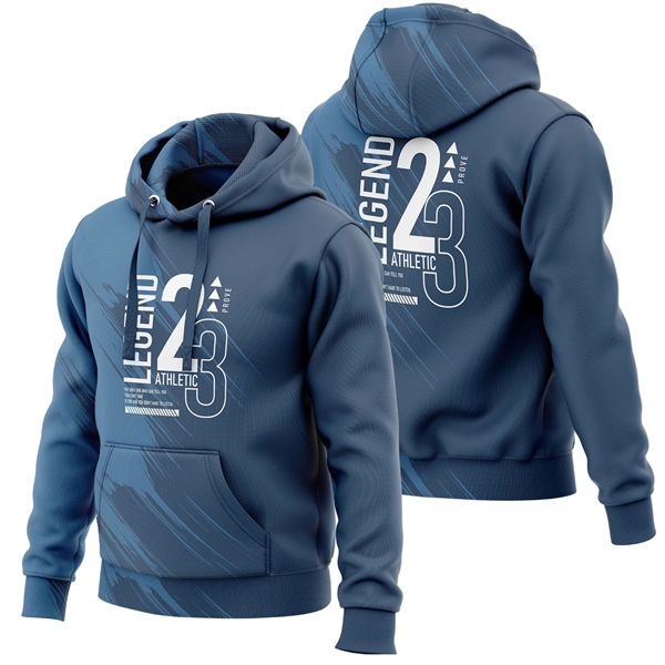 Unisex 160 GSM Lightweight Brushed Milk Silk Hoodie - Unisex 160 GSM Lightweight Brushed Milk Silk Hoodie - Image 3 of 5
