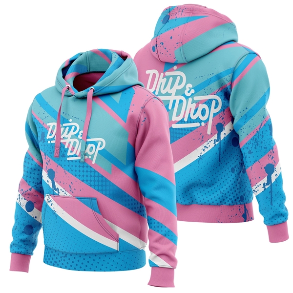 Unisex 160 GSM Lightweight Brushed Milk Silk Hoodie - Unisex 160 GSM Lightweight Brushed Milk Silk Hoodie - Image 4 of 5