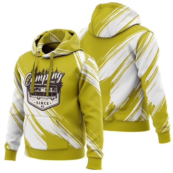 Unisex 160 GSM Lightweight Brushed Milk Silk Hoodie - Unisex 160 GSM Lightweight Brushed Milk Silk Hoodie - Image 5 of 5