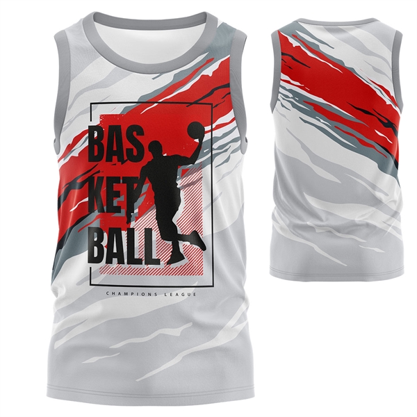 Unisex 160 GSM Brushed Milk Silk Sublimation Tank Top - Unisex 160 GSM Brushed Milk Silk Sublimation Tank Top - Image 3 of 5