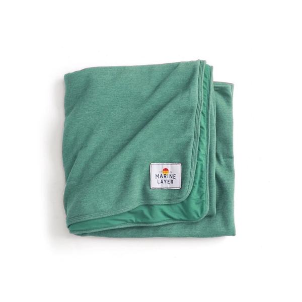Marine Layer - Custom Dyed Signature Lined Blanket - Marine Layer - Custom Dyed Signature Lined Blanket - Image 0 of 3