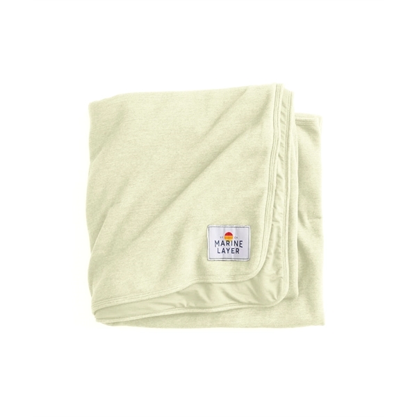 Marine Layer - Custom Dyed Signature Lined Blanket - Marine Layer - Custom Dyed Signature Lined Blanket - Image 3 of 3