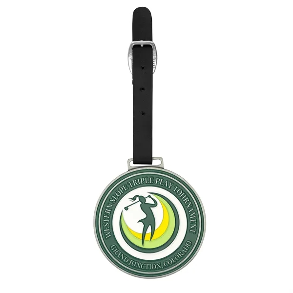 Custom Die Cast Golf Bag Tag (2.5") - Custom Die Cast Golf Bag Tag (2.5") - Image 5 of 9