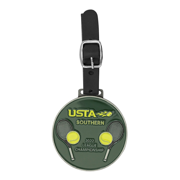 Custom Die Cast Golf Bag Tag (2.5") - Custom Die Cast Golf Bag Tag (2.5") - Image 8 of 9