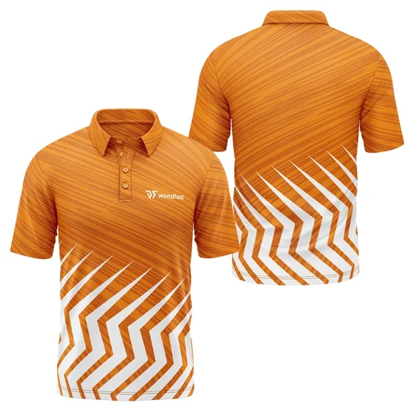 Unisex 160 GSM Birdseye Mesh Performance Corporate Polo - Unisex 160 GSM Birdseye Mesh Performance Corporate Polo - Image 2 of 3