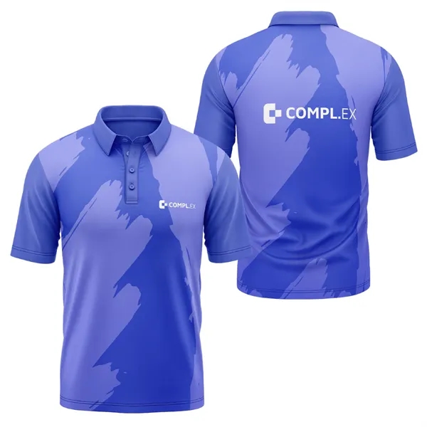 Unisex 160 GSM Birdseye Mesh Performance Corporate Polo - Unisex 160 GSM Birdseye Mesh Performance Corporate Polo - Image 3 of 3