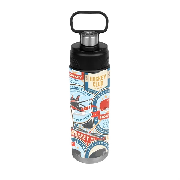 24 Oz. Full Color Stainless Steel Leighton Bottle - 24 Oz. Full Color Stainless Steel Leighton Bottle - Image 1 of 5