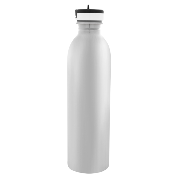 24 Oz. Full Color Stainless Steel Newcastle Bottle - 24 Oz. Full Color Stainless Steel Newcastle Bottle - Image 5 of 8