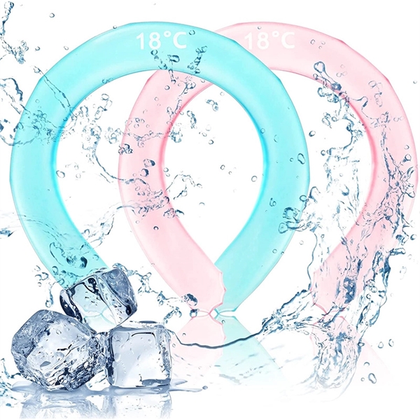 Reusable Wearable Neck Cooling Tube for Summer Outdoor - Reusable Wearable Neck Cooling Tube for Summer Outdoor - Image 0 of 5