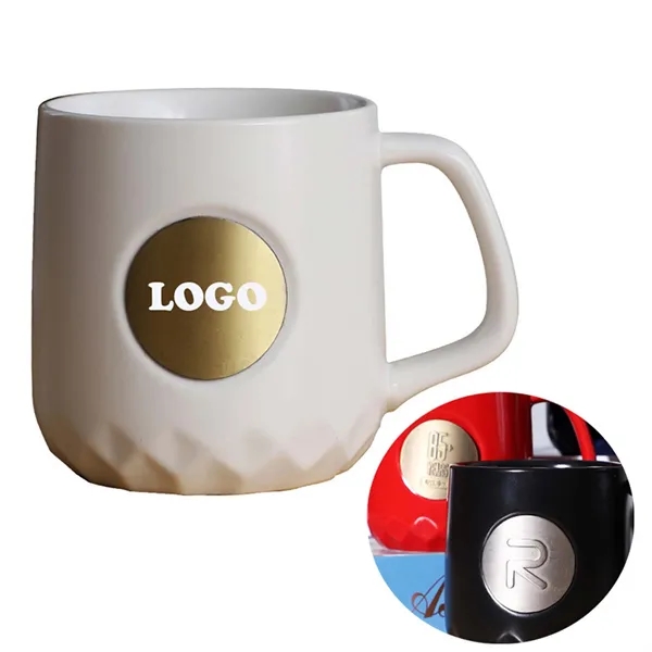 HigCeramics mugs with copper label - HigCeramics mugs with copper label - Image 0 of 3
