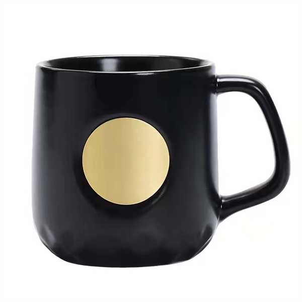 HigCeramics mugs with copper label - HigCeramics mugs with copper label - Image 1 of 3
