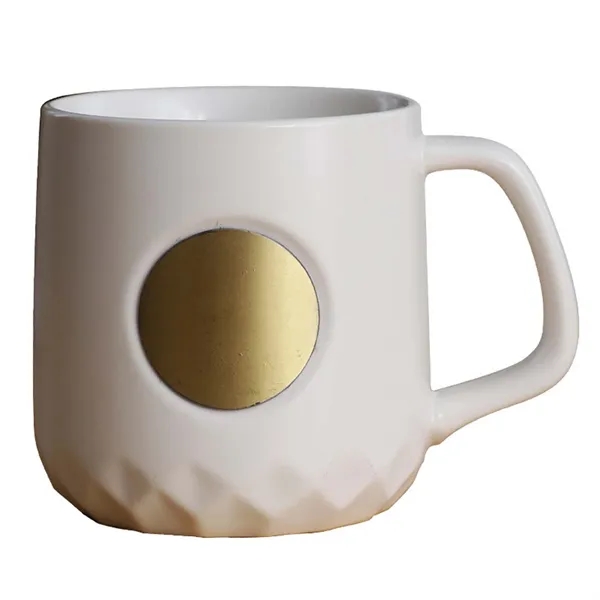 HigCeramics mugs with copper label - HigCeramics mugs with copper label - Image 2 of 3