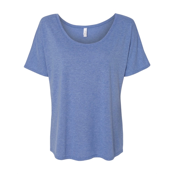 BELLA + CANVAS Women's Flowy Draped Dolman Tee - BELLA + CANVAS Women's Flowy Draped Dolman Tee - Image 46 of 75