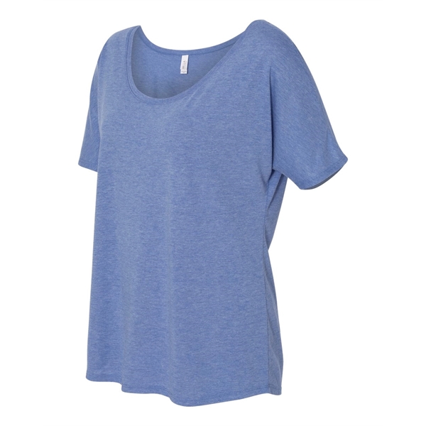 BELLA + CANVAS Women's Flowy Draped Dolman Tee - BELLA + CANVAS Women's Flowy Draped Dolman Tee - Image 47 of 75