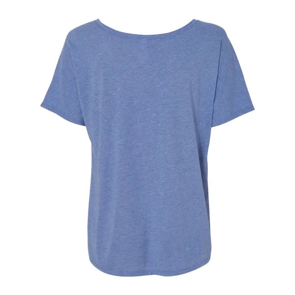BELLA + CANVAS Women's Flowy Draped Dolman Tee - BELLA + CANVAS Women's Flowy Draped Dolman Tee - Image 48 of 75