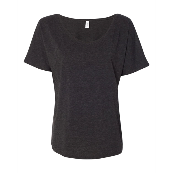 BELLA + CANVAS Women's Flowy Draped Dolman Tee - BELLA + CANVAS Women's Flowy Draped Dolman Tee - Image 49 of 75