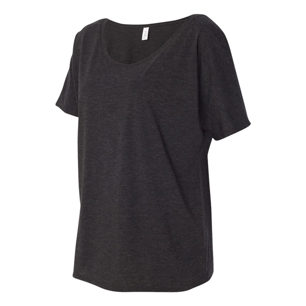 BELLA + CANVAS Women's Flowy Draped Dolman Tee - BELLA + CANVAS Women's Flowy Draped Dolman Tee - Image 50 of 75