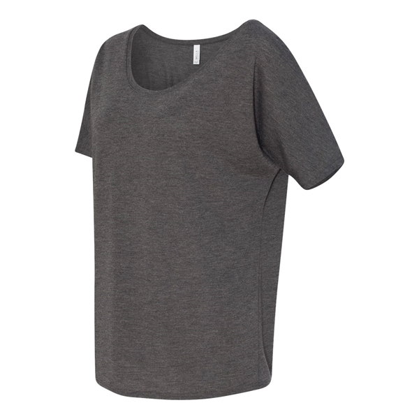 BELLA + CANVAS Women's Flowy Draped Dolman Tee - BELLA + CANVAS Women's Flowy Draped Dolman Tee - Image 53 of 75
