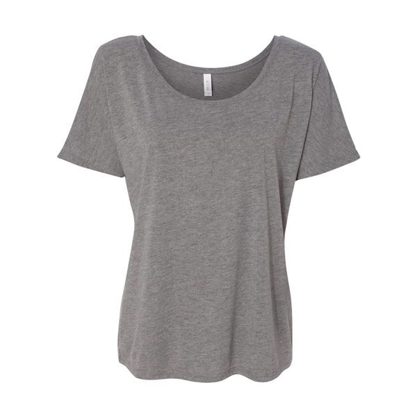 BELLA + CANVAS Women's Flowy Draped Dolman Tee - BELLA + CANVAS Women's Flowy Draped Dolman Tee - Image 55 of 75