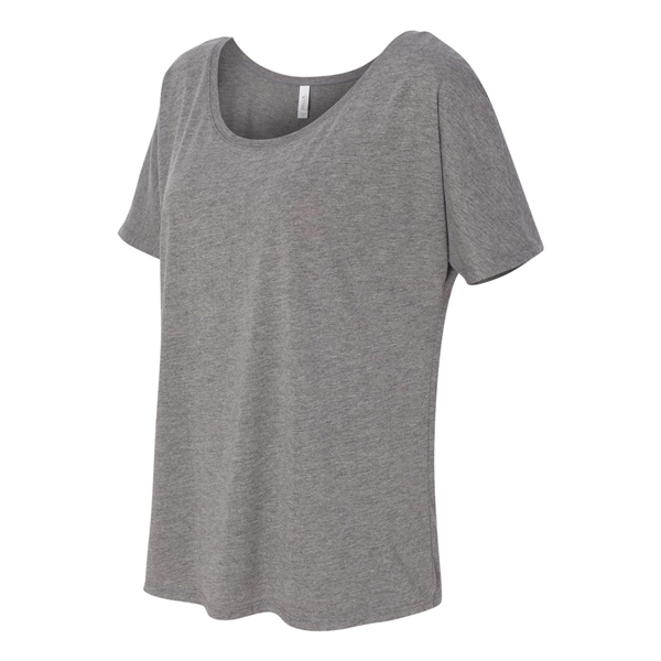 BELLA + CANVAS Women's Flowy Draped Dolman Tee - BELLA + CANVAS Women's Flowy Draped Dolman Tee - Image 56 of 75