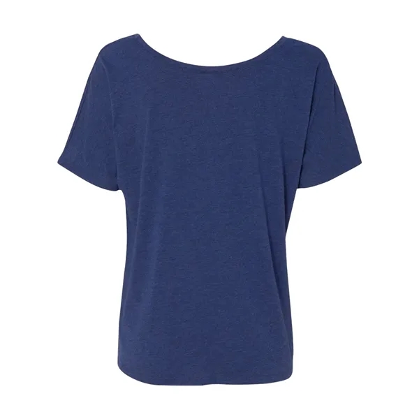 BELLA + CANVAS Women's Flowy Draped Dolman Tee - BELLA + CANVAS Women's Flowy Draped Dolman Tee - Image 63 of 75