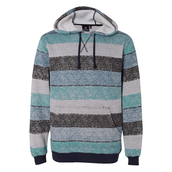 Burnside Printed Stripes Fleece Sweatshirt - Burnside Printed Stripes Fleece Sweatshirt - Image 0 of 11