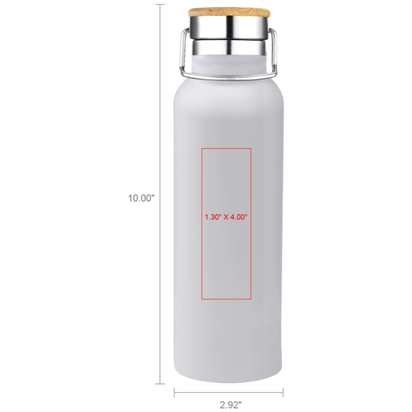 Smith 20oz Stainless Steel Bamboo Cap Water Bottle - Smith 20oz Stainless Steel Bamboo Cap Water Bottle - Image 17 of 45