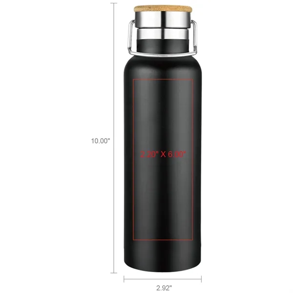 Smith 20oz Stainless Steel Bamboo Cap Water Bottle - Smith 20oz Stainless Steel Bamboo Cap Water Bottle - Image 18 of 45
