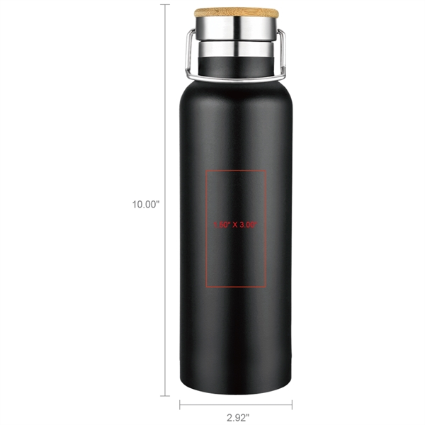 Smith 20oz Stainless Steel Bamboo Cap Water Bottle - Smith 20oz Stainless Steel Bamboo Cap Water Bottle - Image 24 of 45