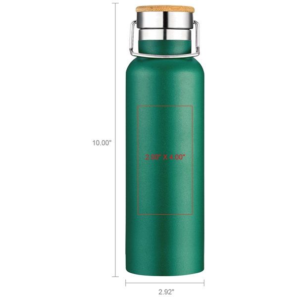 Smith 20oz Stainless Steel Bamboo Cap Water Bottle - Smith 20oz Stainless Steel Bamboo Cap Water Bottle - Image 35 of 45