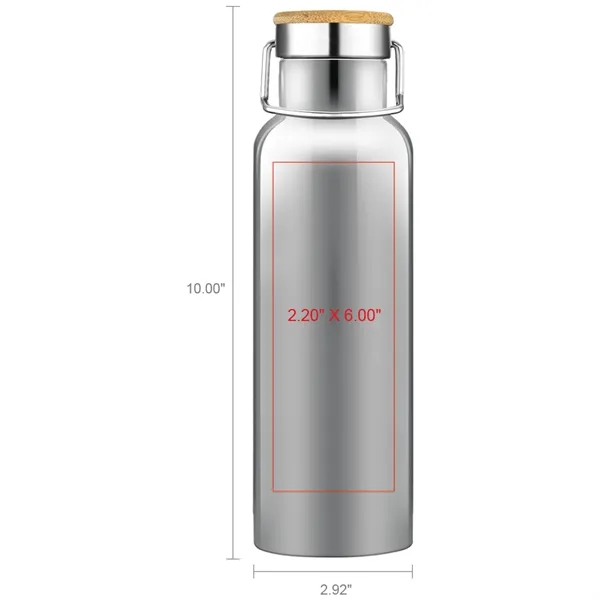 Smith 20oz Stainless Steel Bamboo Cap Water Bottle - Smith 20oz Stainless Steel Bamboo Cap Water Bottle - Image 38 of 45