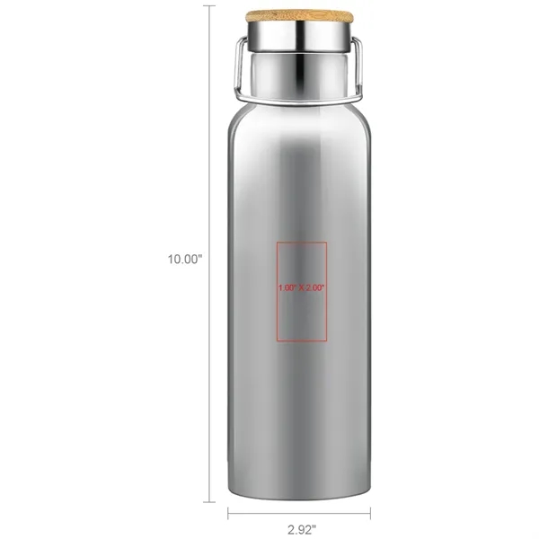 Smith 20oz Stainless Steel Bamboo Cap Water Bottle - Smith 20oz Stainless Steel Bamboo Cap Water Bottle - Image 41 of 45