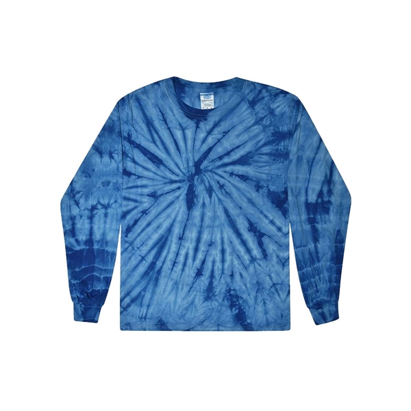 Colortone Youth Tie-Dyed Long Sleeve T-Shirt - Colortone Youth Tie-Dyed Long Sleeve T-Shirt - Image 13 of 15