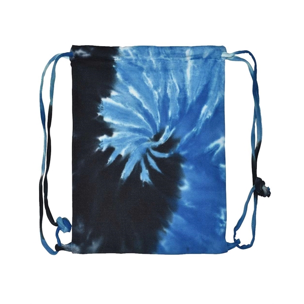 Colortone Tie-Dyed Drawstring Backpack - Colortone Tie-Dyed Drawstring Backpack - Image 1 of 5