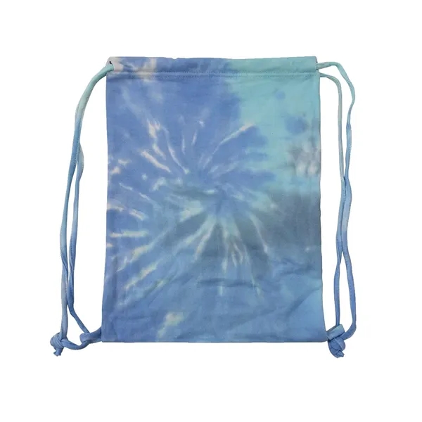 Colortone Tie-Dyed Drawstring Backpack - Colortone Tie-Dyed Drawstring Backpack - Image 4 of 5