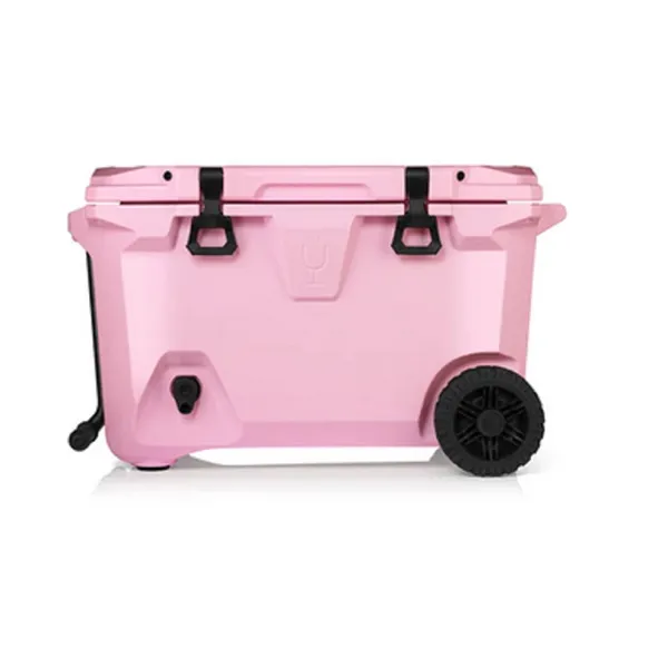 Brumate BruTank 55 Quart Rolling Cooler in Blush - Brumate BruTank 55 Quart Rolling Cooler in Blush - Image 0 of 3