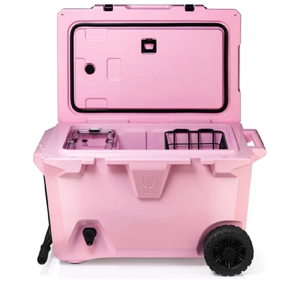 Brumate BruTank 55 Quart Rolling Cooler in Blush - Brumate BruTank 55 Quart Rolling Cooler in Blush - Image 1 of 3