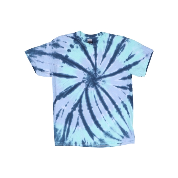Dyenomite Rainbow Cut-Spiral Tie-Dyed T-Shirt - Dyenomite Rainbow Cut-Spiral Tie-Dyed T-Shirt - Image 12 of 12