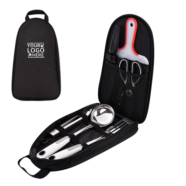 8pcs Camp Cooking Utensil Set - 8pcs Camp Cooking Utensil Set - Image 0 of 3